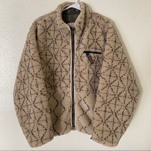 Kapital Sashiko Deep Pile Reversible Fleece